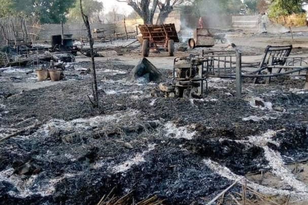 Insécurité au Centre du pays: Le village de Libé réduit en ruines !